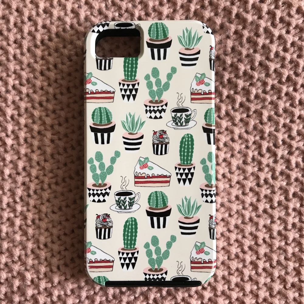 ❤️ SALE ❤️ iPhone SE Cake, Coffee and Cacti 🌵